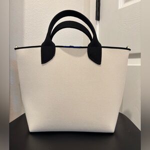 Rothy’s Lightweight Petite Tote in Vanilla Cream - machine washable